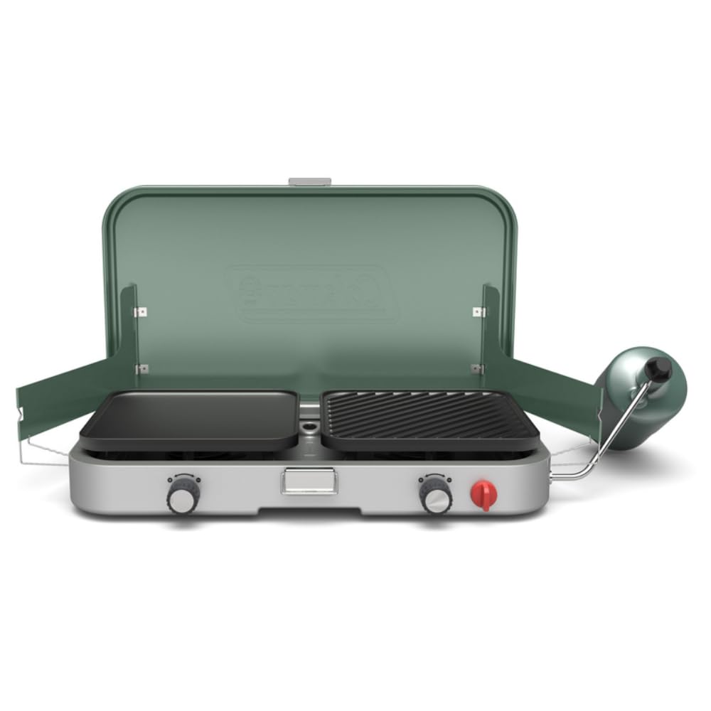 Coleman Cascade 3IN1 Stove Hickory Moss C001 Camping Camp Cooker