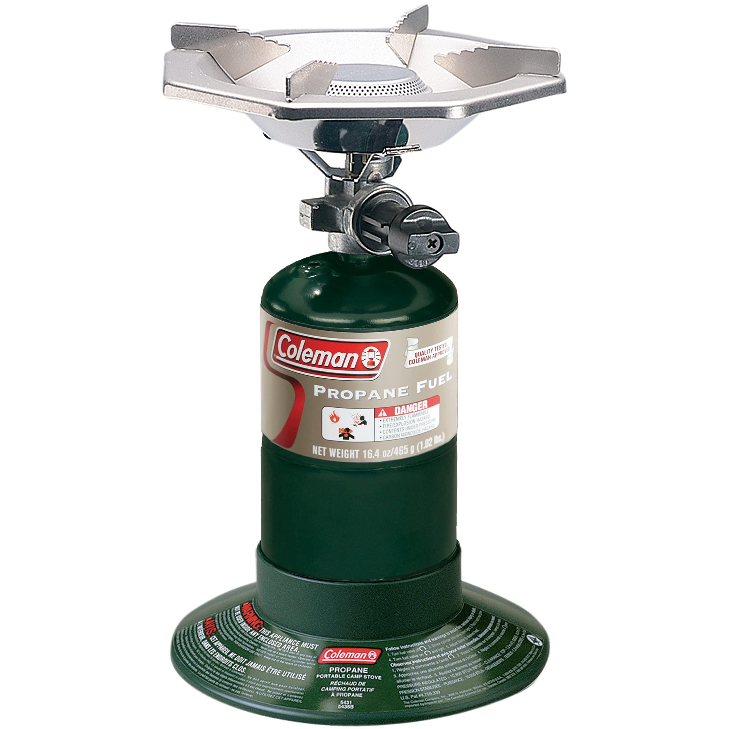 Coleman Bottletop Propane Camping Stove Best for Camping and Hiking
Coleman Bottletop Propane Camping Stove Windproof an